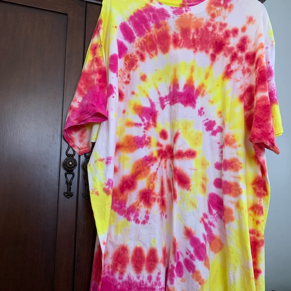 tye die shirt made by me made for both genders